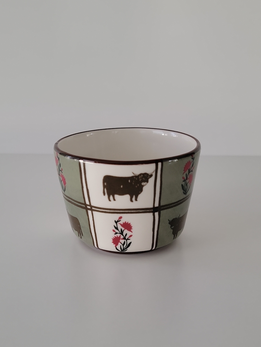 Anthropologie Millie Cow Berry Basket NWOT